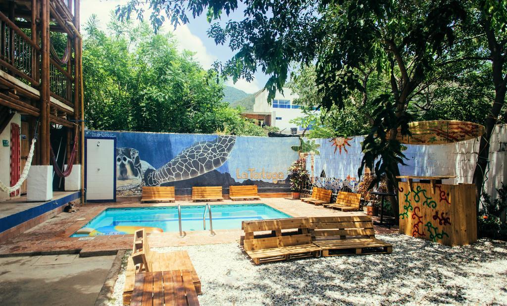La Tortuga Hostel Taganga Extérieur photo